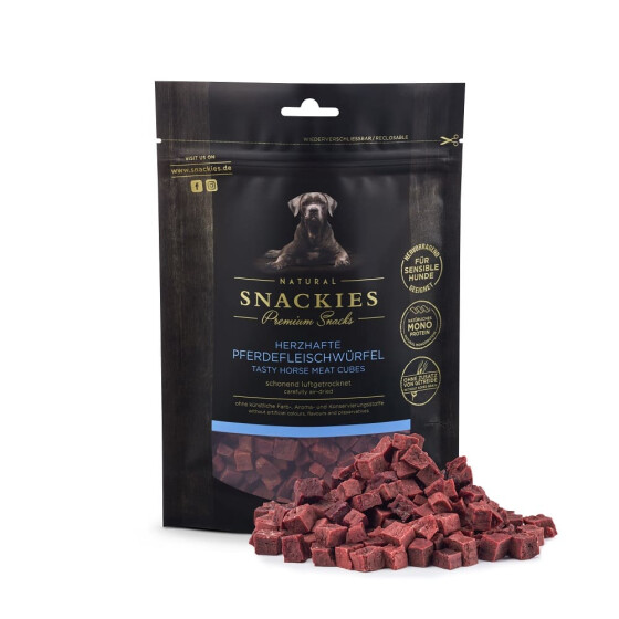 Tasty Horse meat cubes 400g