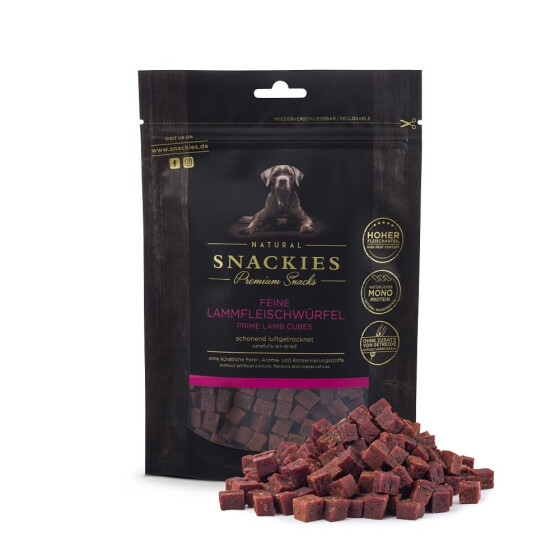 Feine Lammfleischwürfel 80g