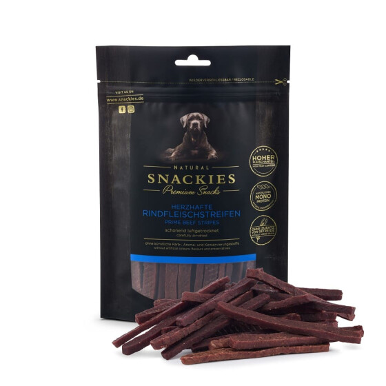 Herzhafte Rindfleischstreifen 170g