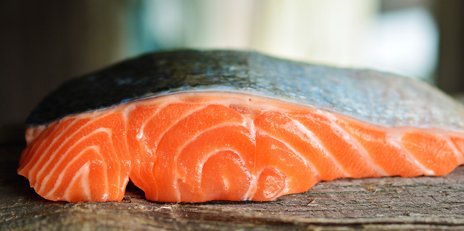 Frisches Lachsfilet 